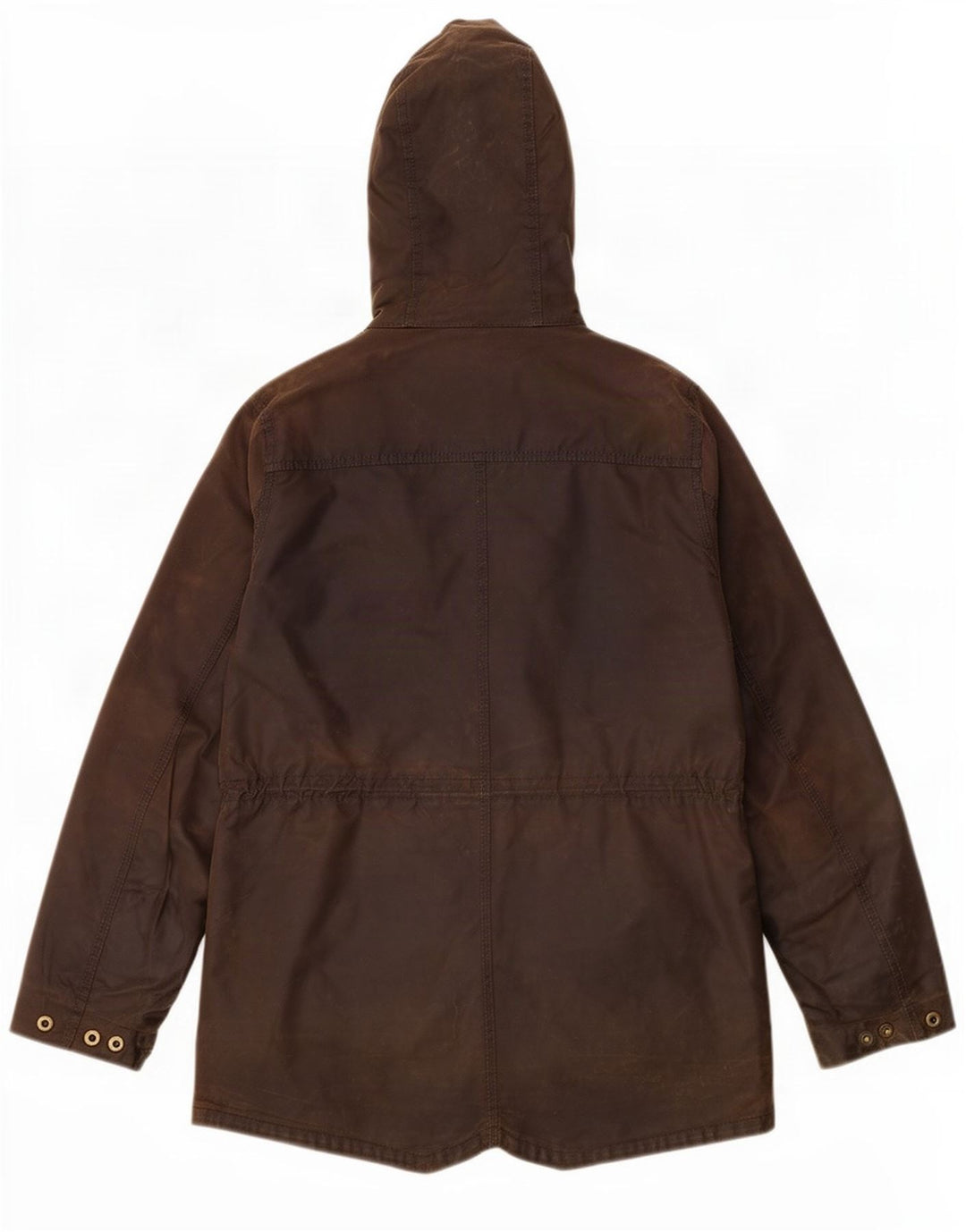 Barbour Chaqueta de algodón encerado con capucha para mujer UK 8 Small Khaki