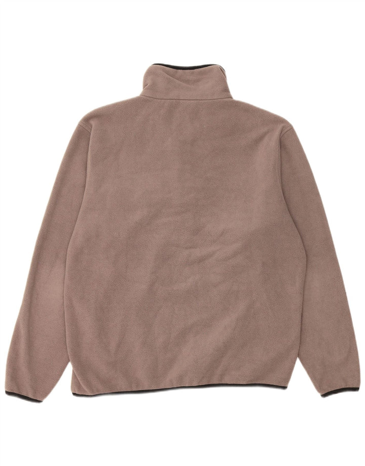Asics Hombre Fleece Jumper Marrón Medio Poliéster