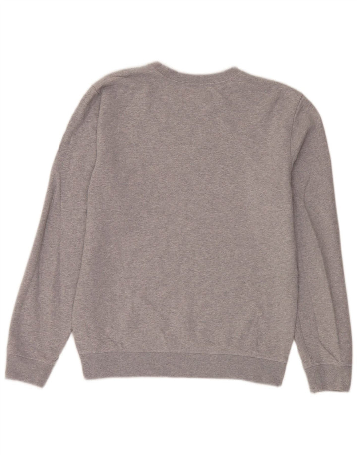 Sudadera All Saints Hombre Jersey Gris Medio Algodón