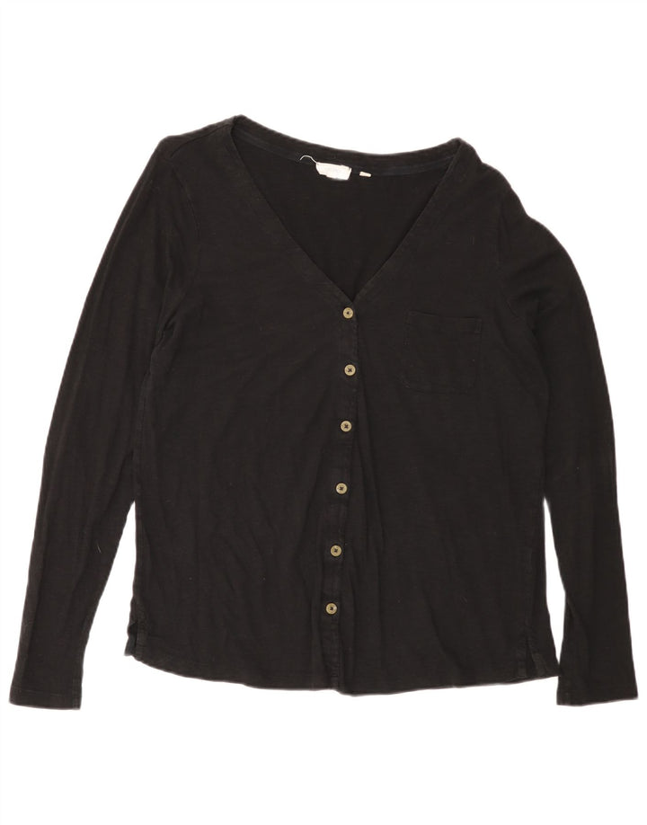 FAT FACE Blusa para mujer UK 46 Grande Negro