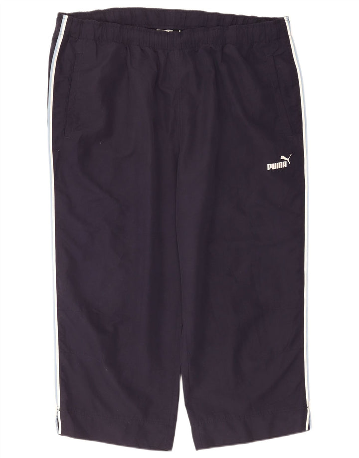 Puma Mens Capri Chándal Pantalones Grande Azul Marino