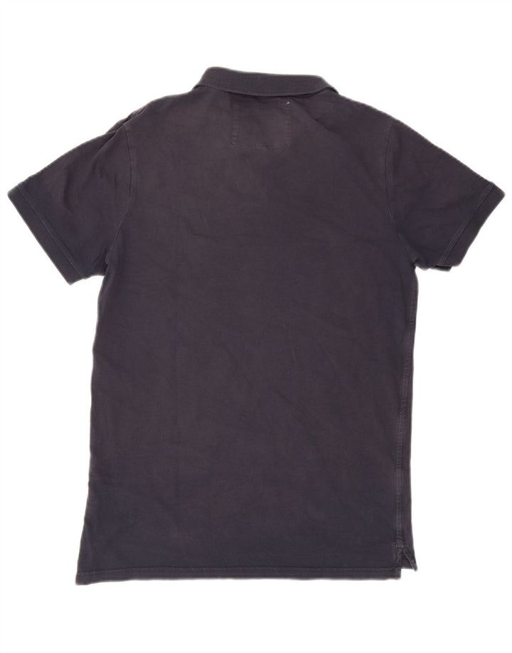 Jack Wills Polo Hombre Pequeño Algodón Azul Marino