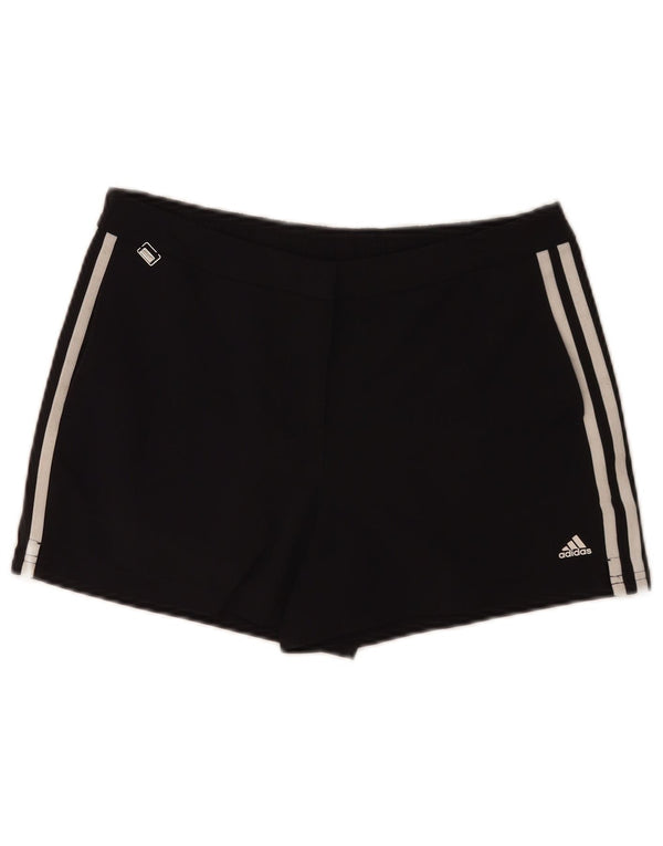 Adidas Climalite - Pantalones cortos casuales para mujer, talla 40, talla grande, W32, nailon negro