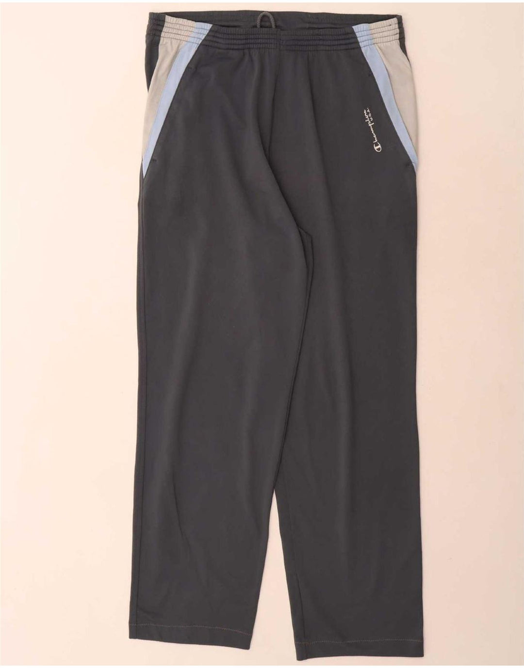 Champion Chándal Completo Para Hombre Poliéster Color Block Negro Mediano