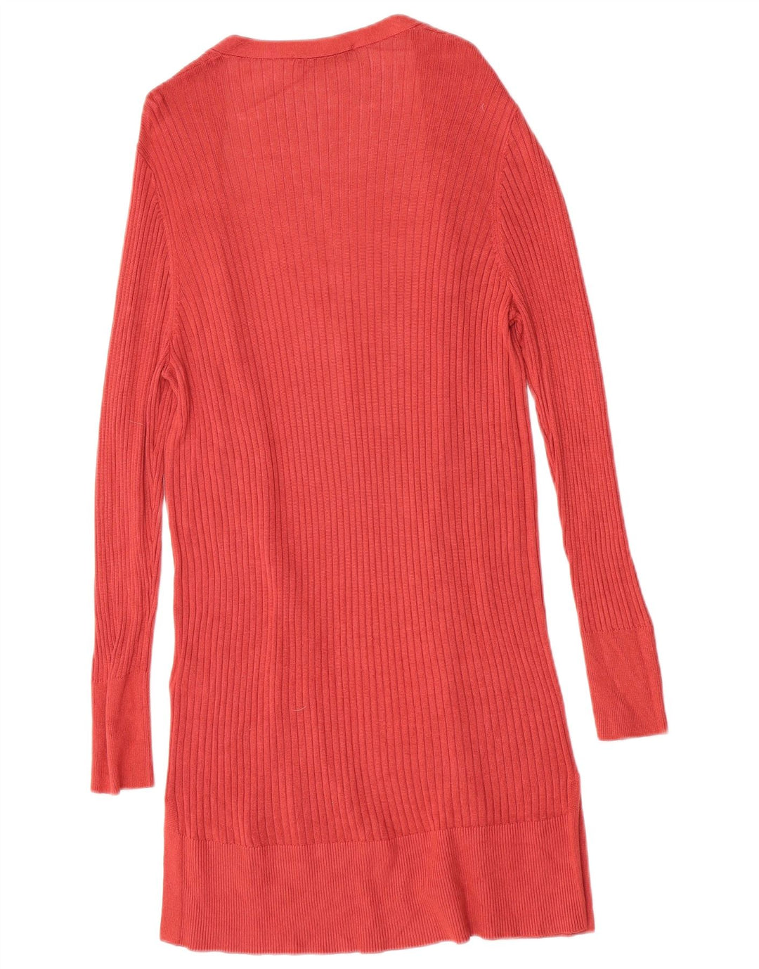Oasis Suéter Cárdigan Abierto Largo para Mujer UK 40 Viscosa Roja Mediana