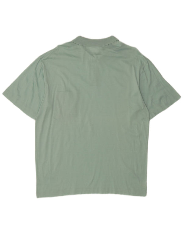 Les Copains Polo Hombre IT 52 Large Verde Algodón