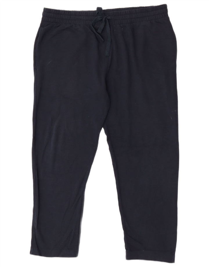 Marks & Spencer Pantalones de Chándal para Hombre XL Azul Marino Algodón