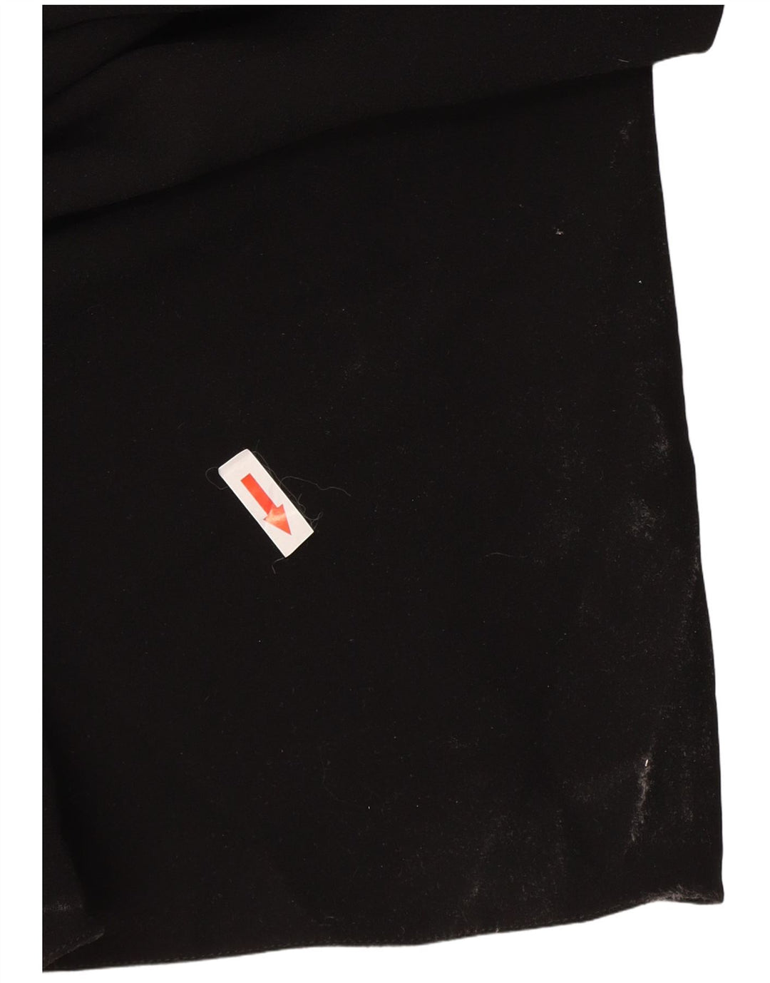 Zara Vestido largo de manga larga para mujer UK 40 Mediano Poliéster negro