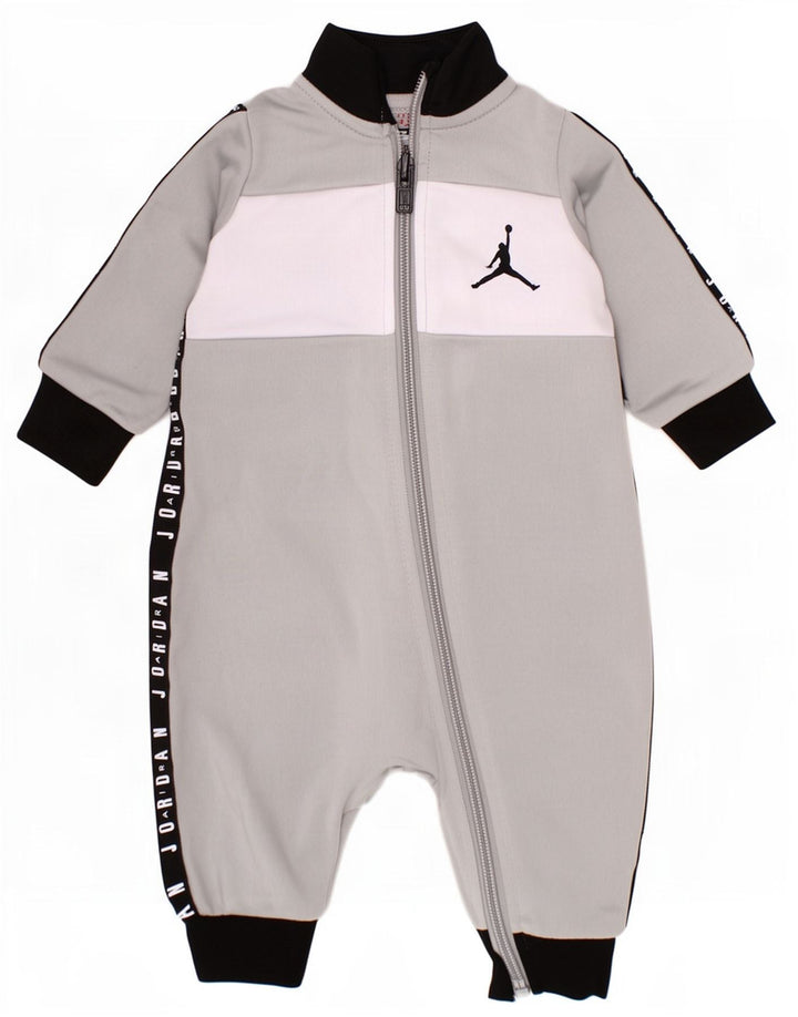 Jordan Mono gráfico para bebé niño 3-6 meses Gris Colorblock Poliéster