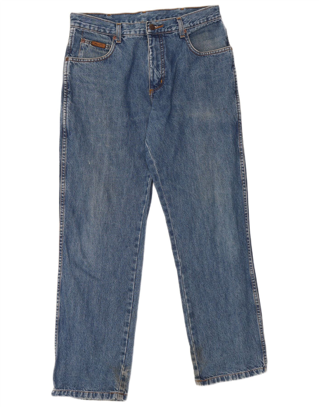 WRANGLER Vaqueros rectos Texas para hombre W33 L30 Algodón azul