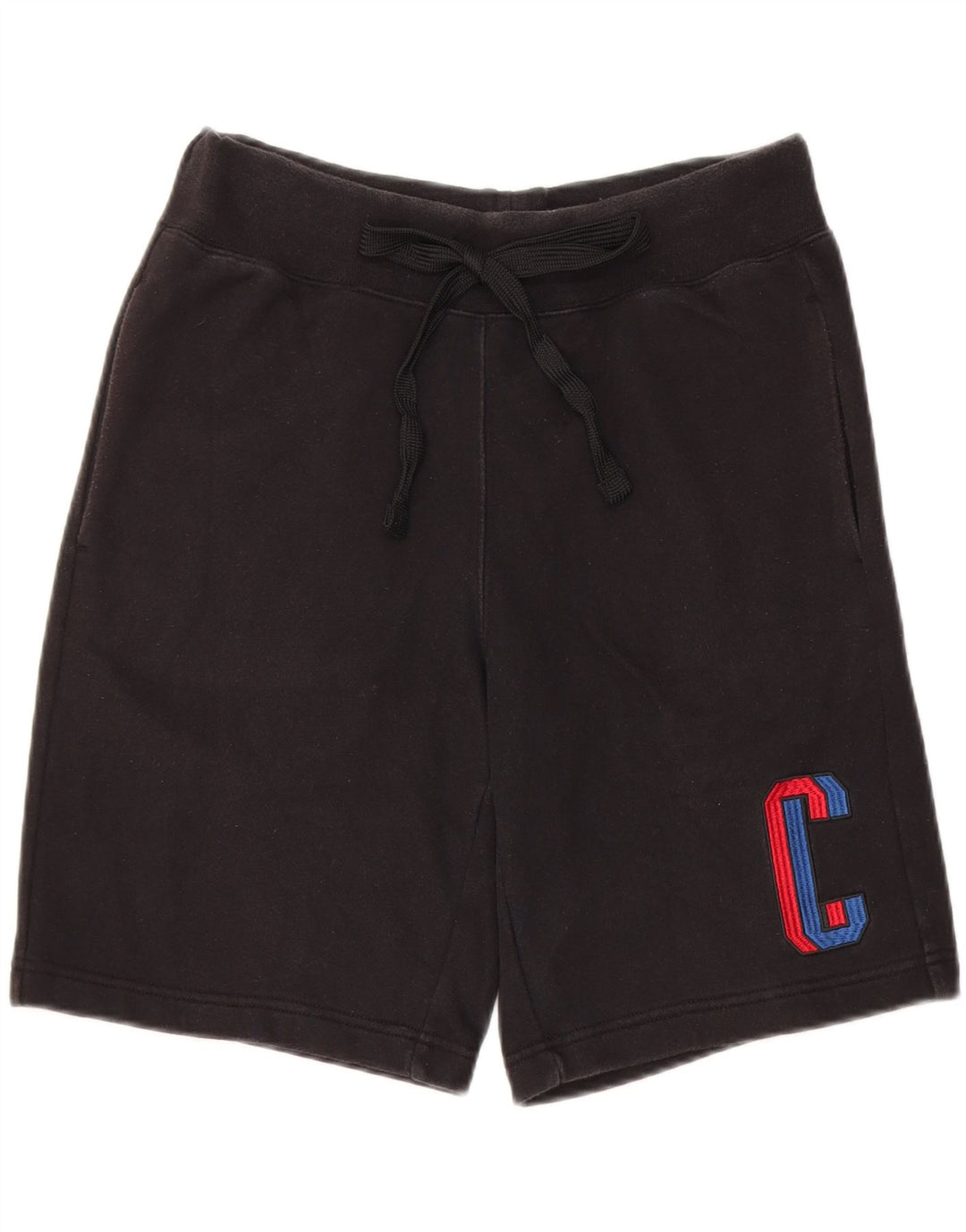 Champion Pantalones Cortos Deportivos Gráficos para Hombre Pequeño Algodón Negro