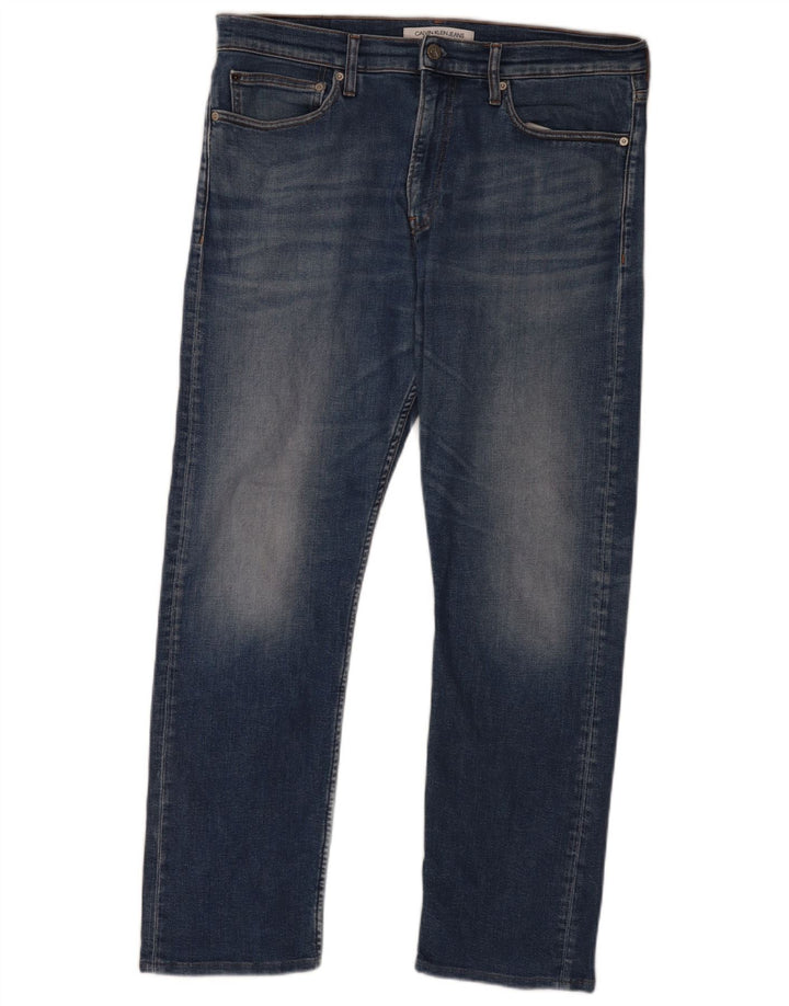 Calvin Klein Jeans ajustados para hombre W36 L32 Azul