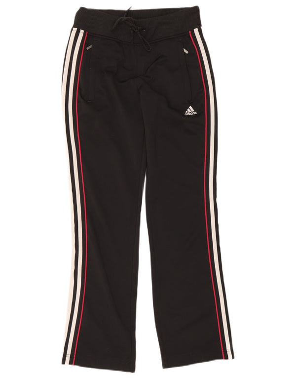 Adidas Pantalones de chándal para mujer UK 10 Small Black Poliéster