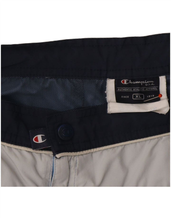 CHAMPION Bañador Hombre XL Azul Colorblock Poliéster