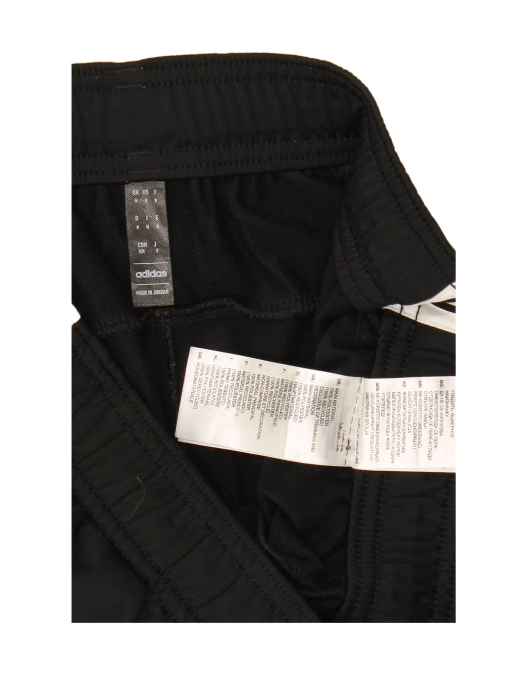 Adidas Hombre Pantalones De Chándal Joggers Medium Negro Poliéster