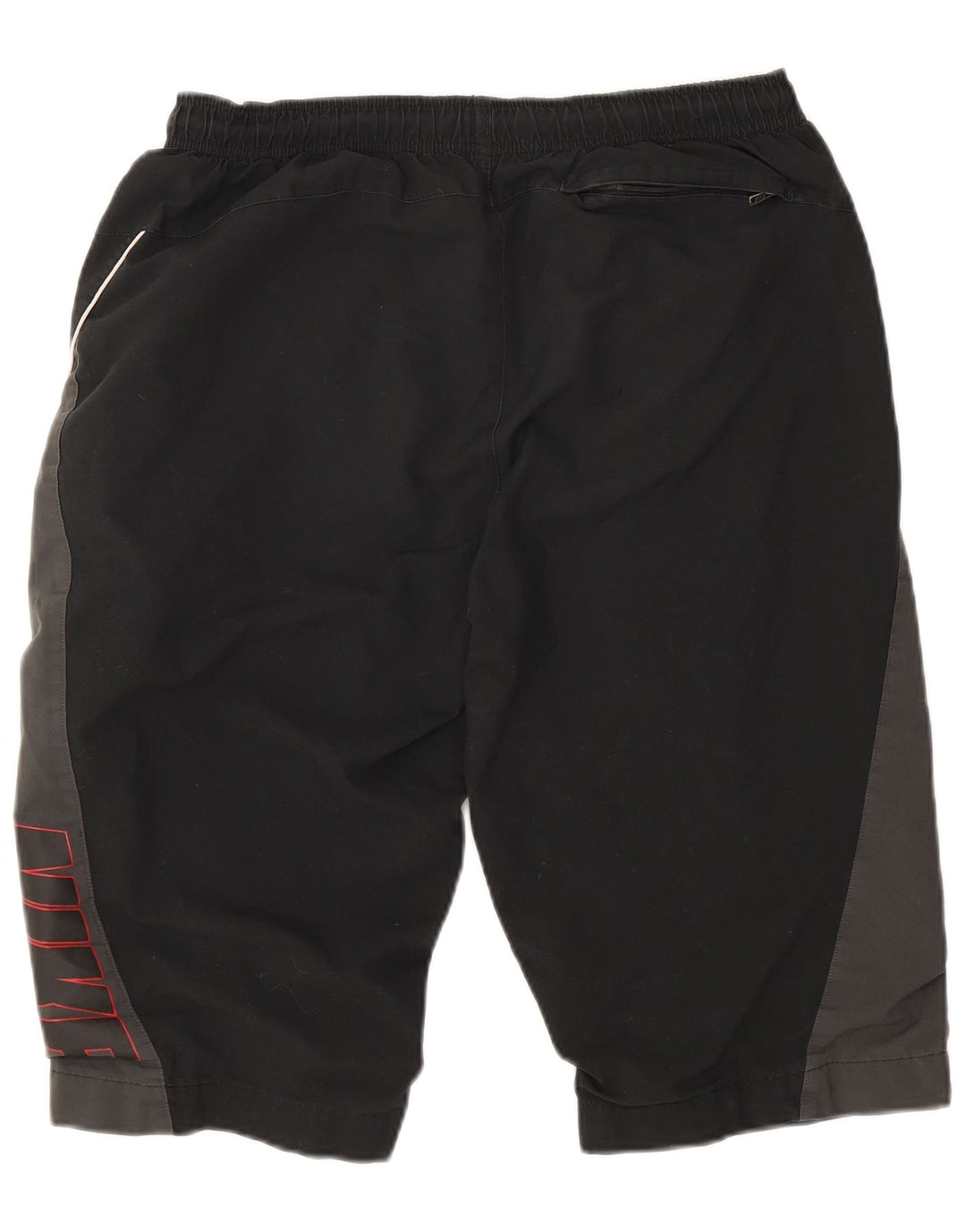 Pantalones cortos deportivos con estampado gráfico de hombre Nike Poliéster color block en negro mediano