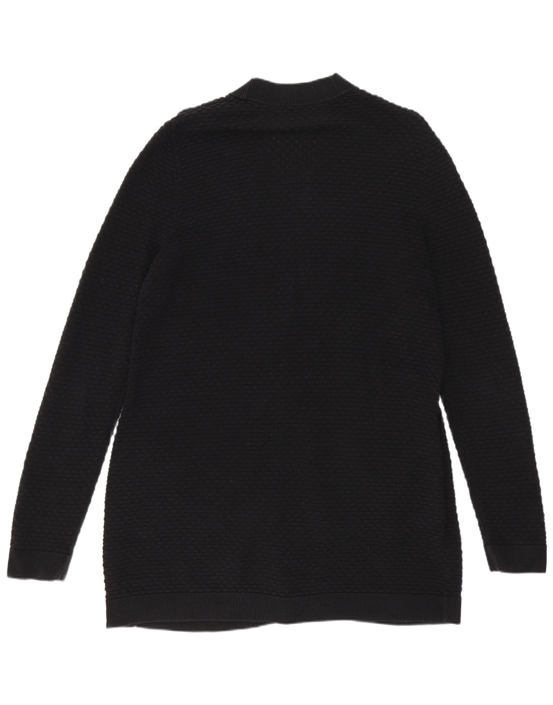 Cos Suéter tipo cárdigan largo para mujer UK 10 Small Black