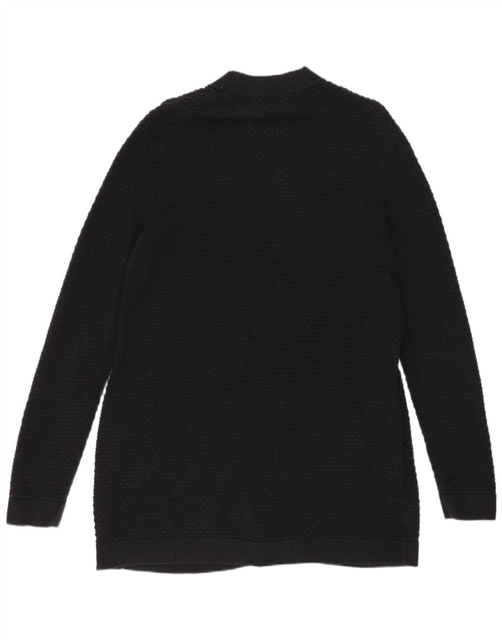 Cos Suéter tipo cárdigan largo para mujer UK 10 Small Black