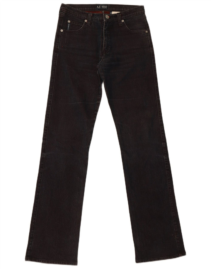 Vaqueros Armani Mujer Slim W27 L32 Algodón Negro