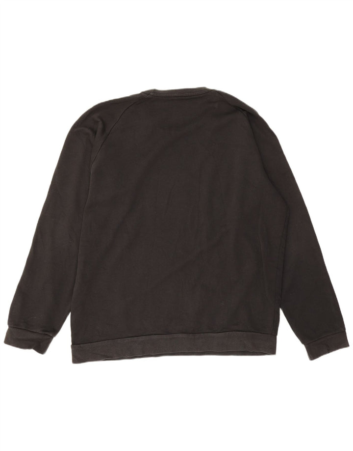 Adidas Hombre Sudadera Jumper XL Negro Algodón