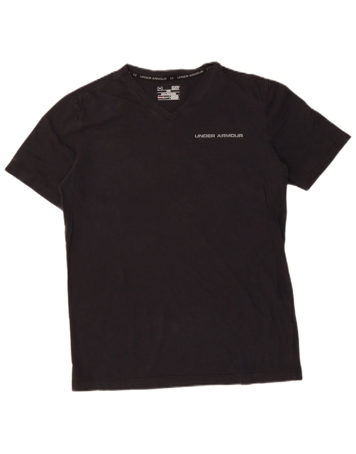 UNDER ARMOUR Camiseta Heat Gear para hombre, talla pequeña, negra