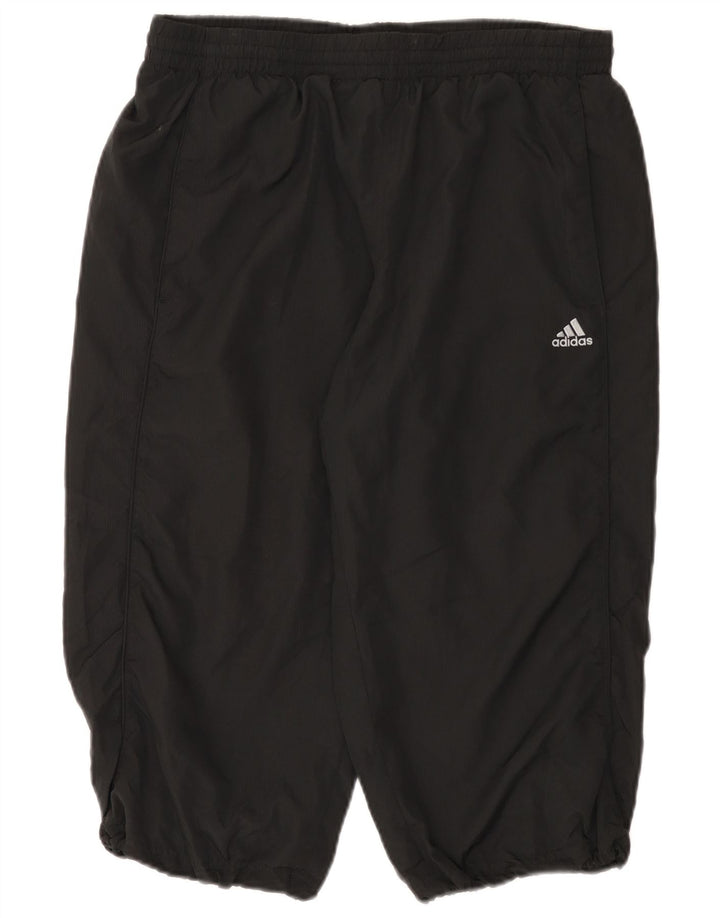 Adidas Mens Clima 365 Capri Pantalones De Chándal Mediano Negro Poliéster