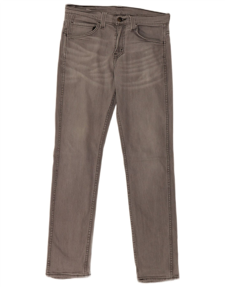 LEVI'S Mujer 511 Slim Jeans W30 L32 Algodón Gris