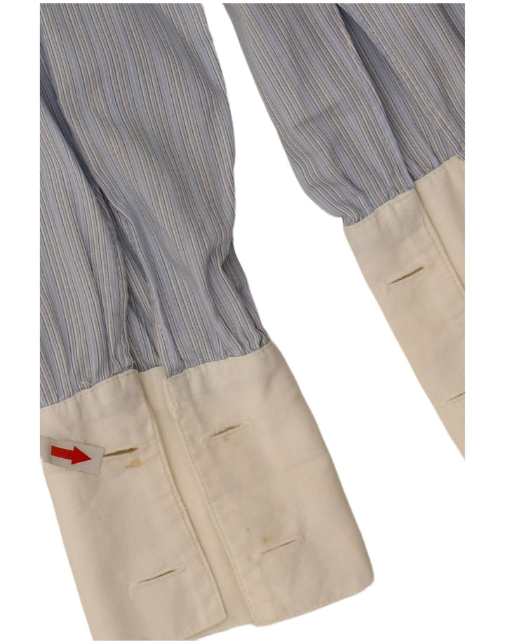 Penny Black - Camisa tipo jersey para mujer con lazo frontal, talla 40, talla grande, color azul