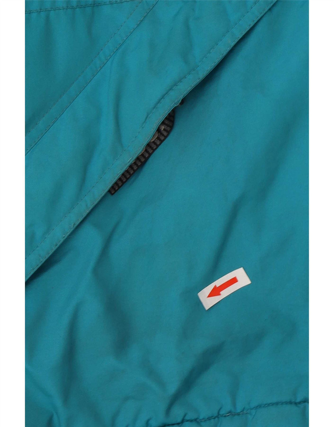 Brugi Chaqueta de esquí con capucha para hombre UK 40 Large Blue Colourblock