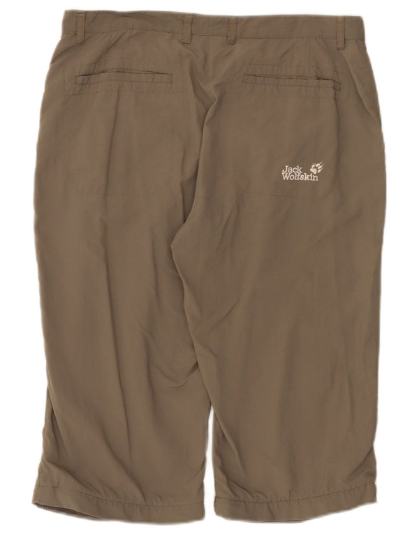 Jack Wolfskin Bermudas para mujer UK 8/10 Small W29 Poliamida gris