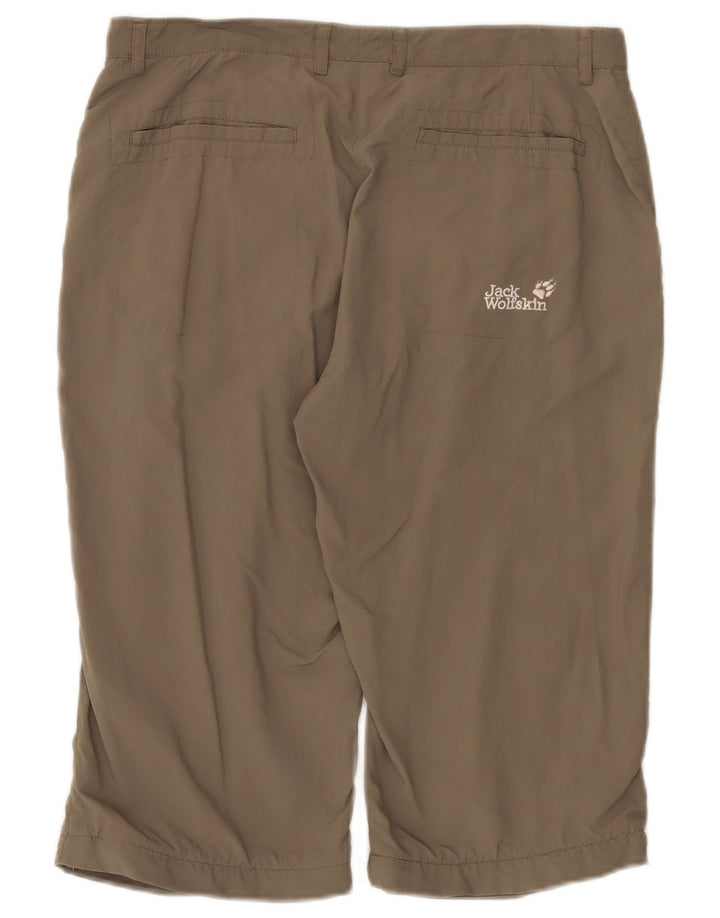 Jack Wolfskin Bermudas para mujer UK 8/10 Small W29 Poliamida gris
