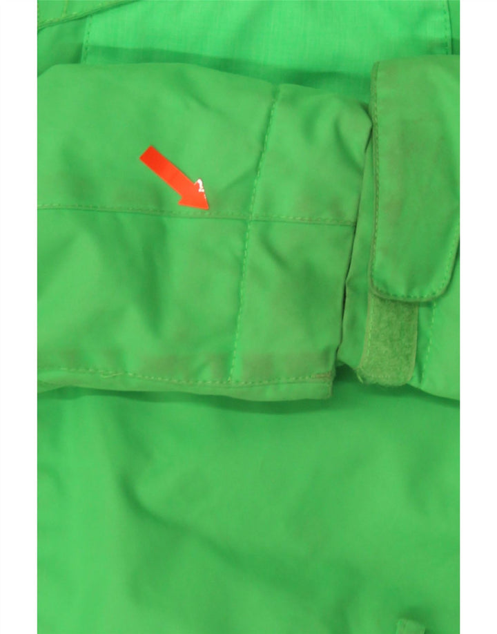 Quiksilver Chaqueta cortavientos para niño 11-12 años Verde medio Colorblock