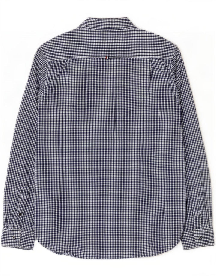 Camisa Superdry Para Hombre Grande De Algodón A Cuadros Azul Marino