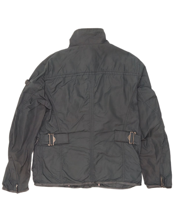 PEUTEREY Chaqueta utilitaria para hombre UK 40 Large Grey Polyamide