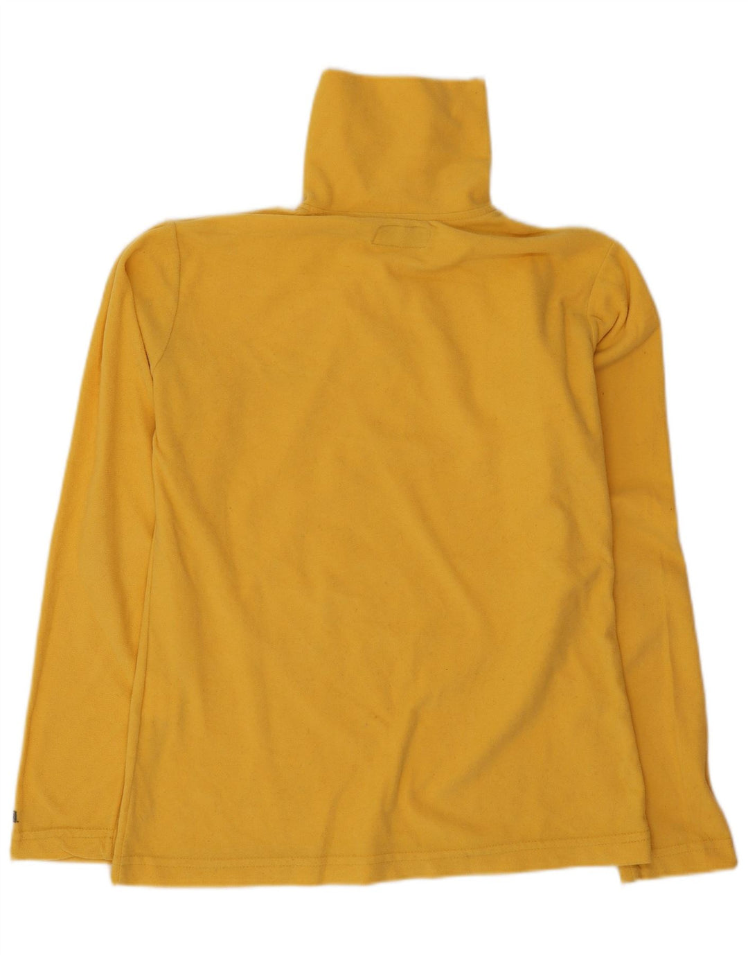 Jersey de forro polar con cuello y cremallera para mujer Invicta UK 12 Poliéster amarillo medio