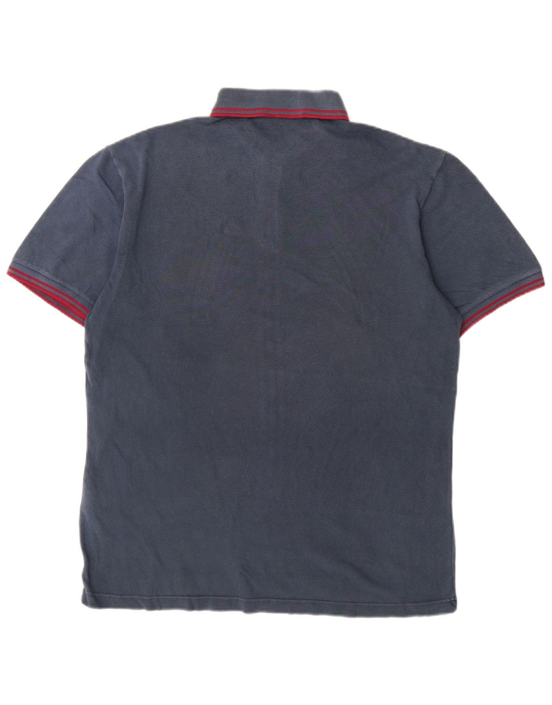 Fred Perry Polo Para Hombre Grande Azul Marino Algodón