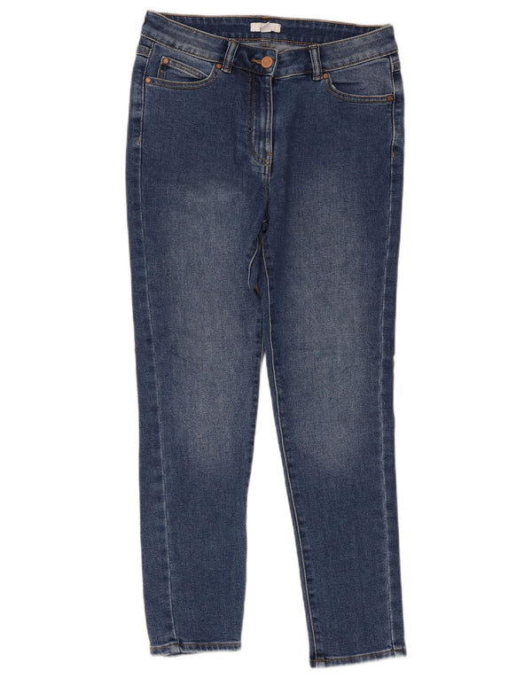 M&Co Vaqueros pitillo para mujer UK 10 Small W28 L25 Algodón azul