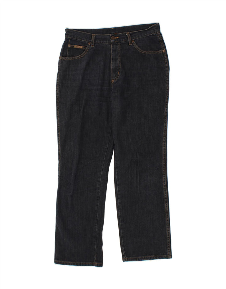WRANGLER Vaqueros rectos para hombre W32 L30 Algodón azul marino