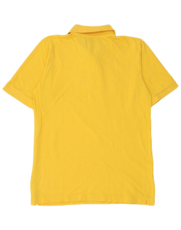 Polo Kappa Hombre Small Amarillo Algodón