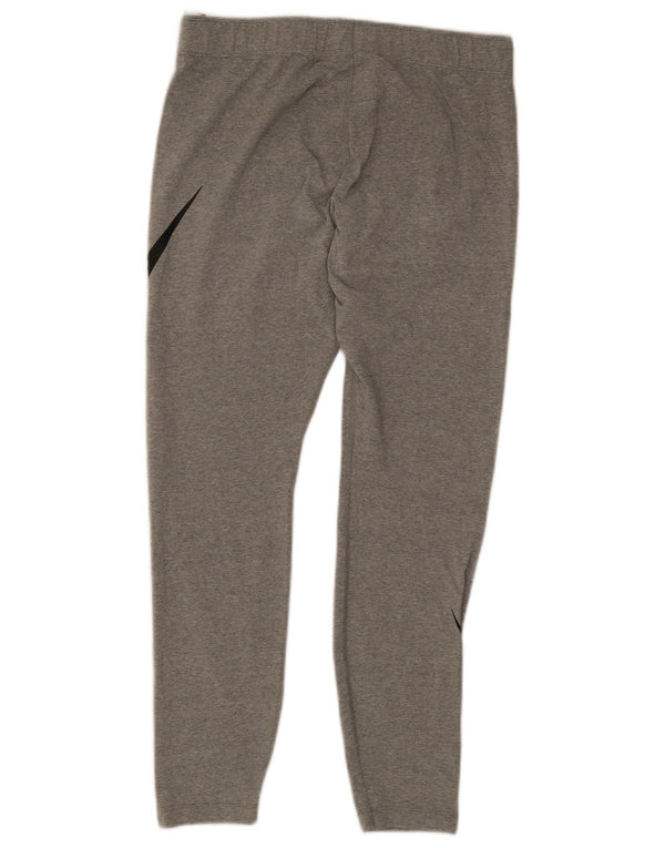 Nike Leggings gráficos para mujer UK 40 XL Algodón moteado gris