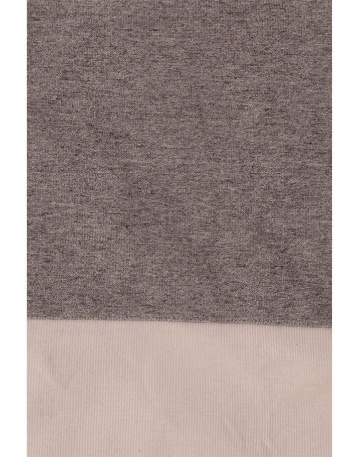 Polo Ralph Lauren Hombre Sudadera Jumper Grande Gris Colorblock Poliéster