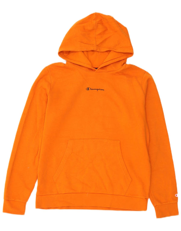 Champion Sudadera con capucha para niños 15-16 años 2XL Naranja Algodón