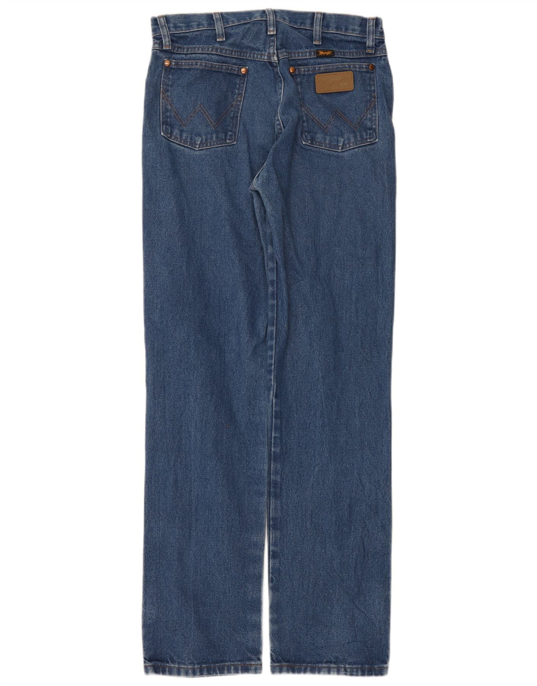 Wrangler Vaqueros rectos para hombre W32 L34 Algodón azul
