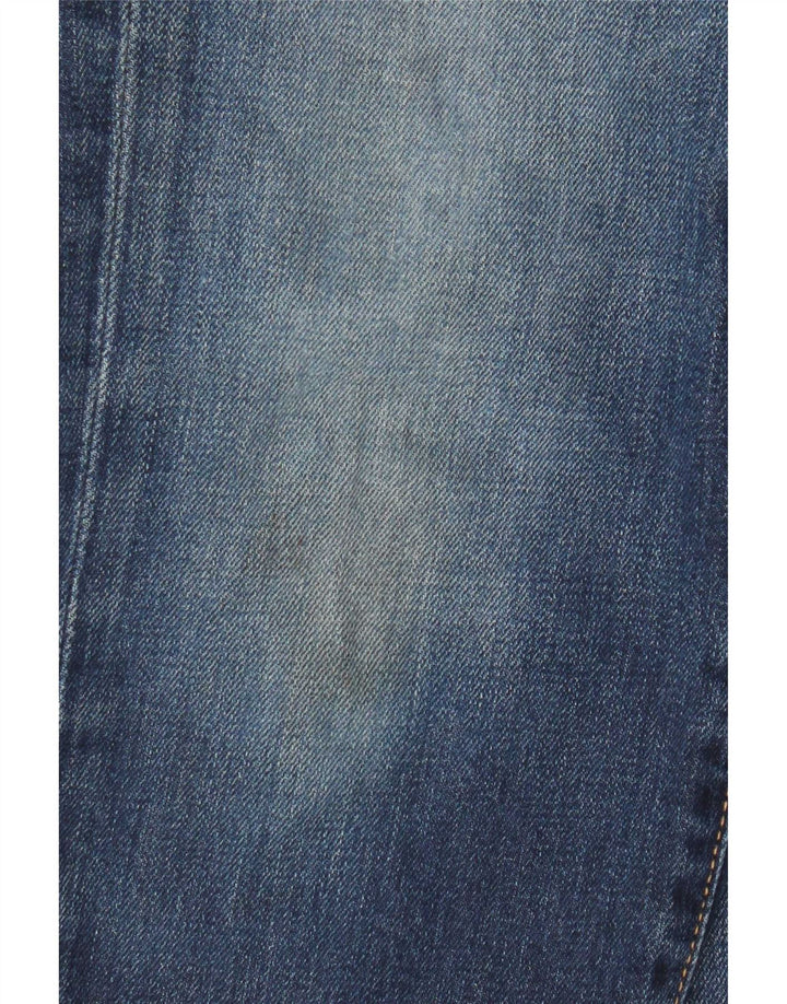 Vaqueros ajustados desgastados para hombre Levi's W32 L27 Algodón azul