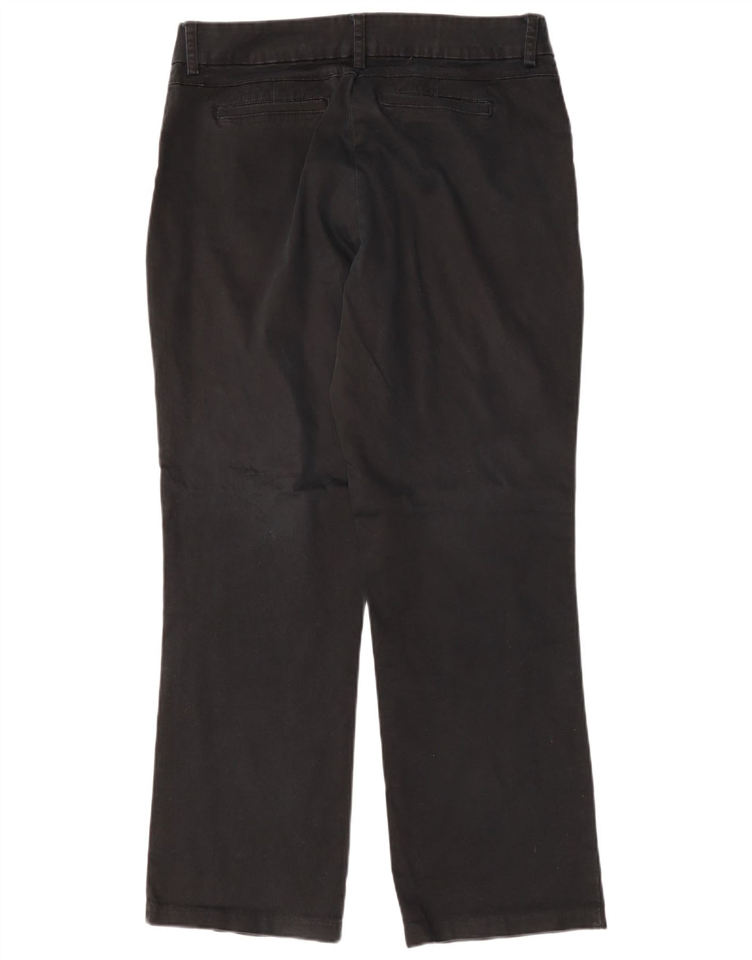 LEE Pantalones casuales rectos con corte curvo para mujer W36 L30 Azul marino