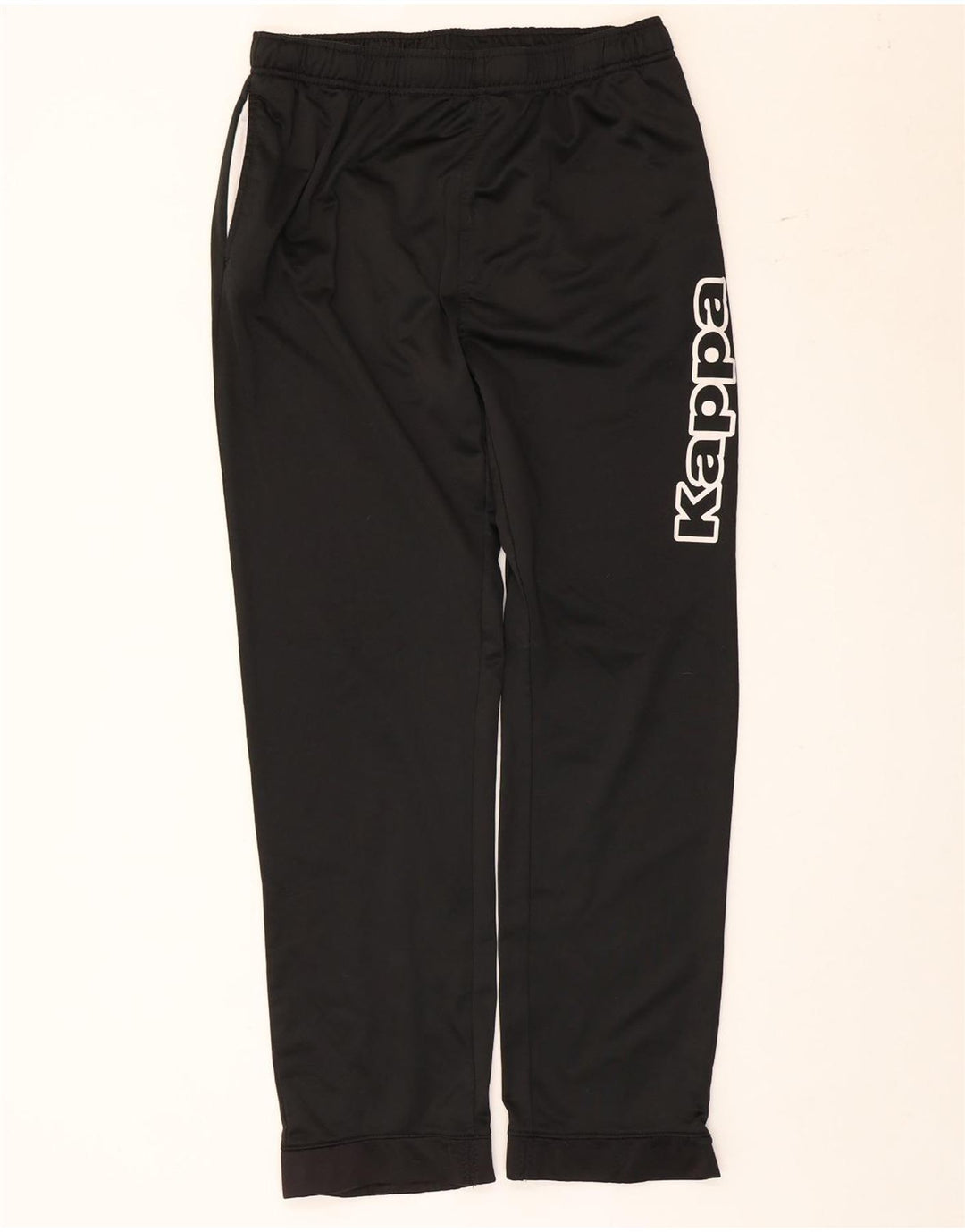 Pantalones De Chándal Kappa Graphic Mujer Large Poliéster Negro