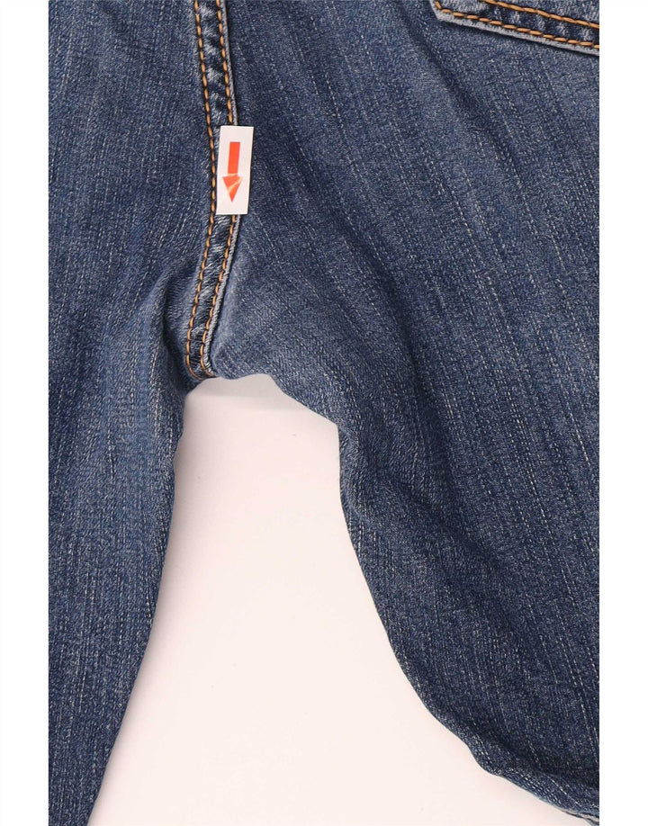Jacob Cohen Jeans delgados hechos a mano para hombre W35 L29 Algodón azul