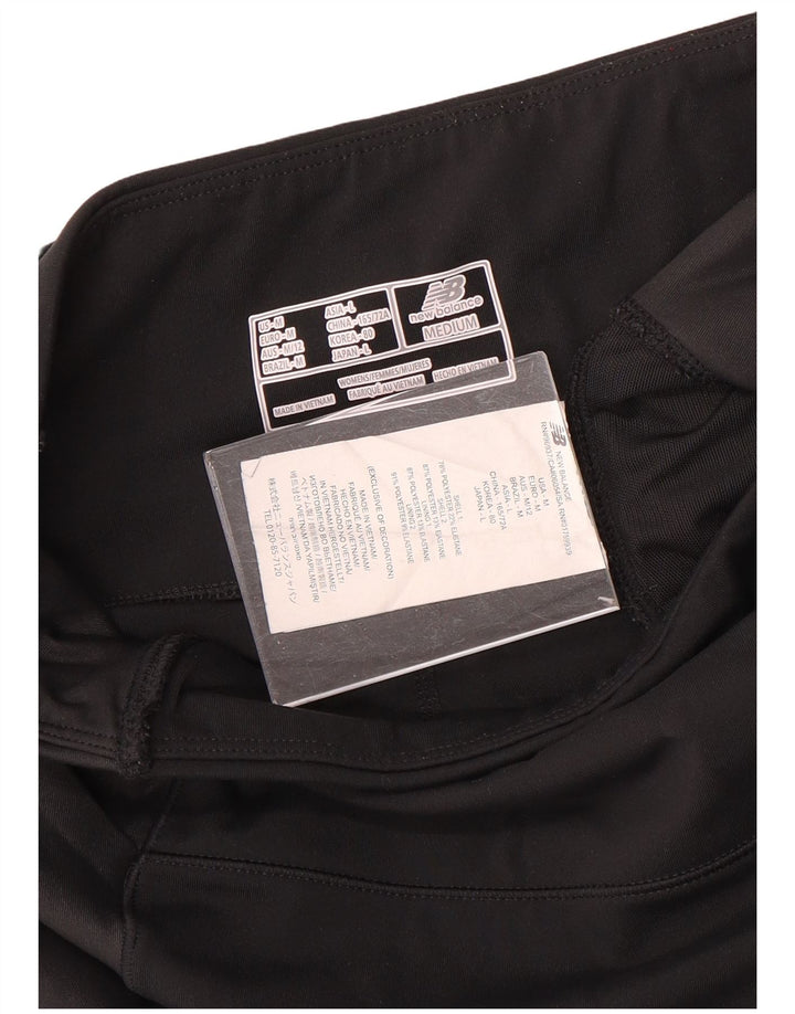 New Balance Leggings para mujer UK 12 Mediano Negro Poliéster