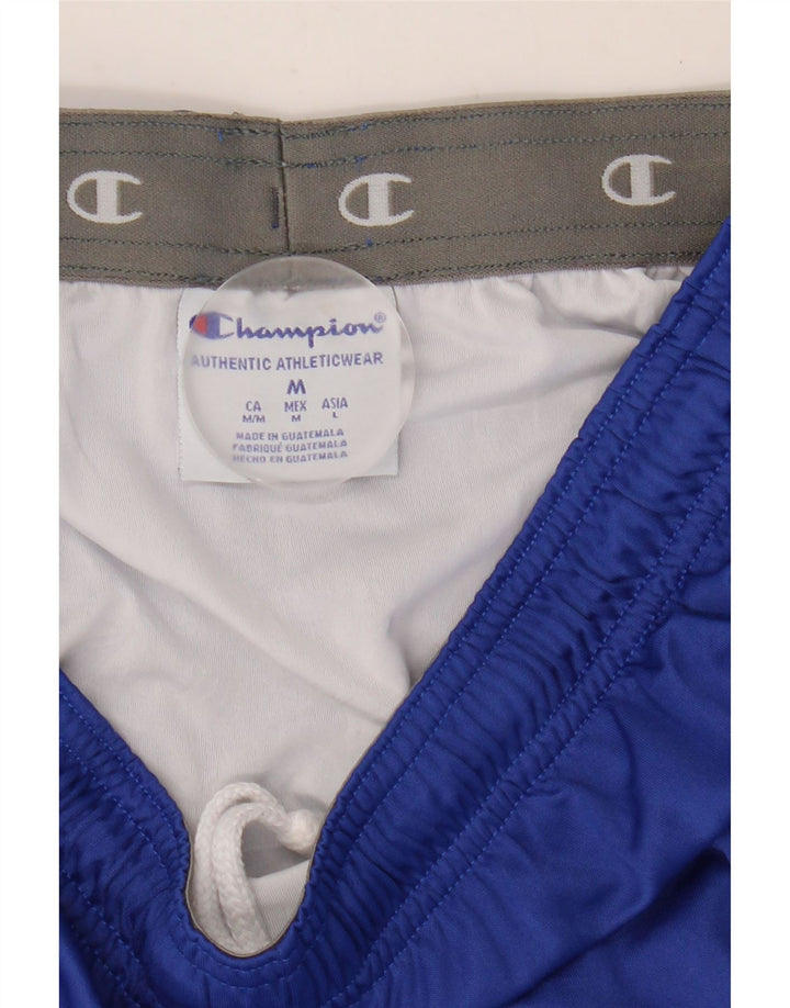 Champion Shorts deportivos para hombre Poliéster azul medio