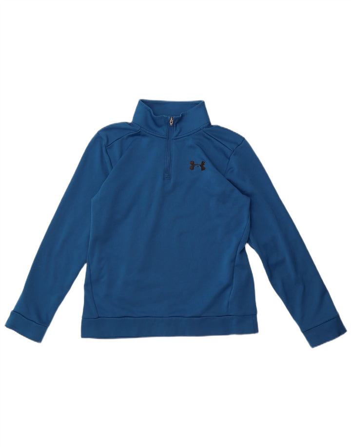 Under Armour Sudadera holgada para niños de 11 a 12 años, talla grande, azul